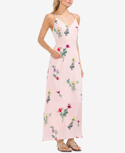 Vince Camuto Floral Print Maxi Dress