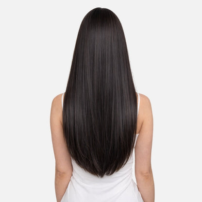 Natural Black (1B) Halo Hair Extensions (100g-120g)