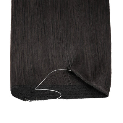 Natural Black (1B) Halo Hair Extensions (100g-120g)
