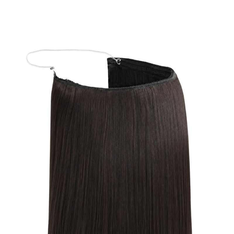 Natural Black (1B) Halo Hair Extensions (100g-120g)
