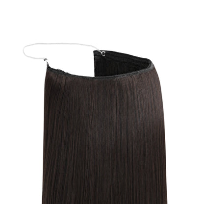 Natural Black (1B) Halo Hair Extensions (100g-120g)