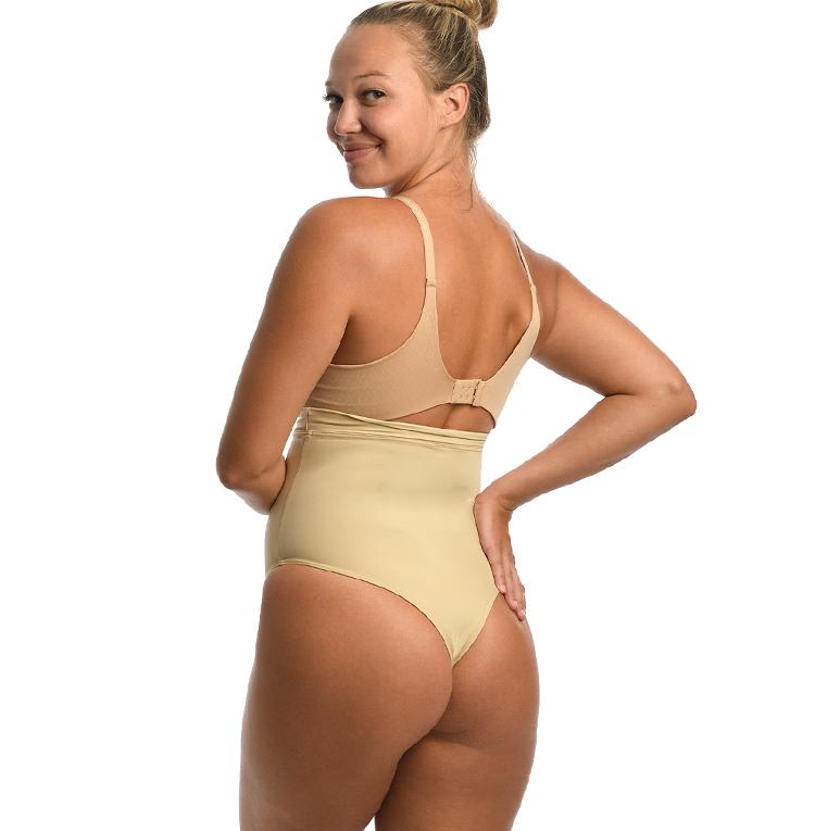 InstantFigure Compression Hi-waist panty thong WP019T